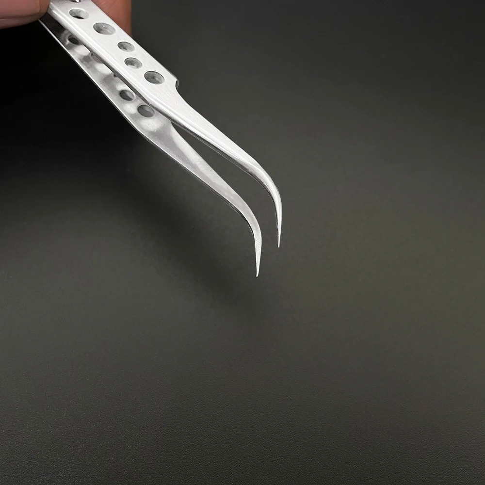 Elektronik Repair - Industrial Tweezers Electronics Anti-static Curved Straight