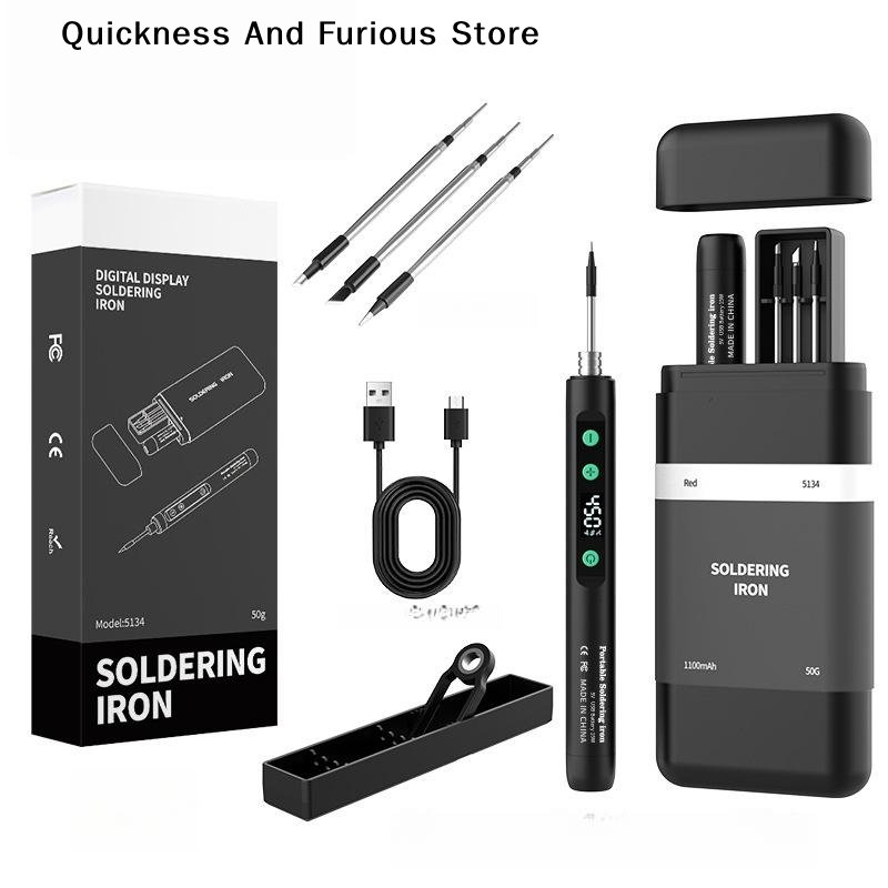 【TO】Wireless Soldering Iron wi - огляд і ціна Electronics Repair Kit With Soldering Iron