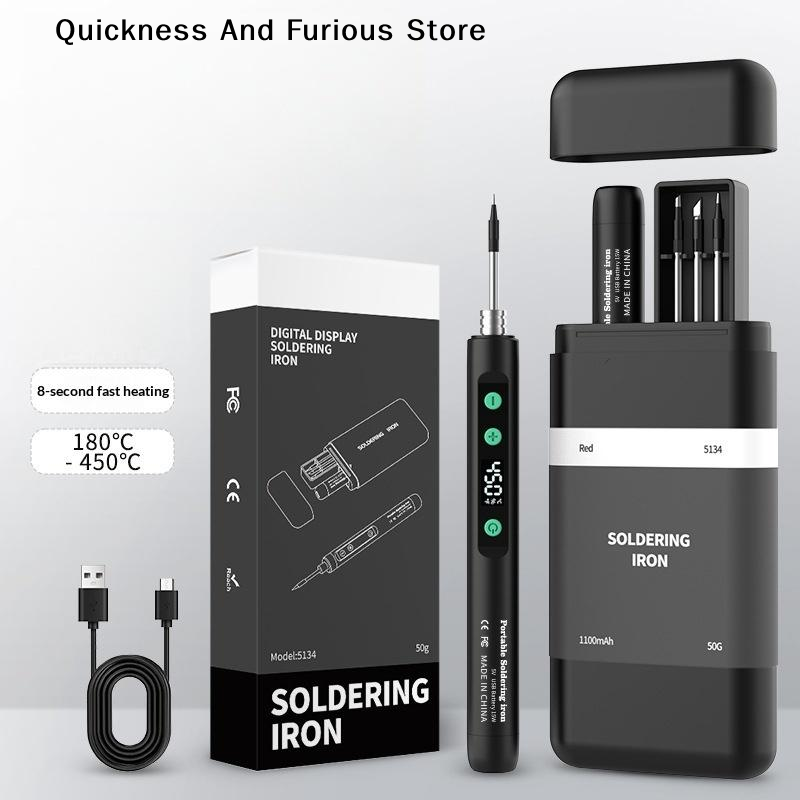 【TO】Wireless Soldering Iron wi - огляд і ціна Electronics Repair Kit With Soldering Iron