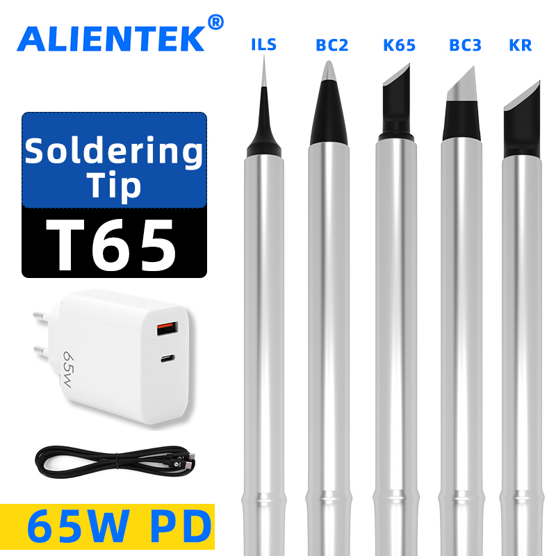 T65 Soldering Iron Tip T65-BC2 - огляд і ціна Electronics Repair Kit With Soldering Iron