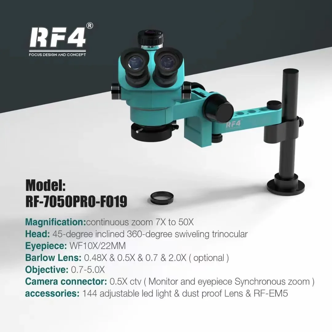 2025RF4 Microscope RF-7050pro- - огляд і ціна Electronics Repair Degree