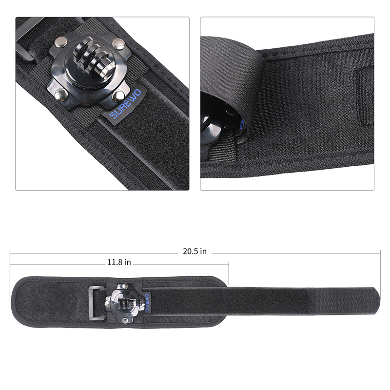SUREWO Wrist Strap Mount Compa - огляд і ціна Gopro Action Camera Hero 12 Black