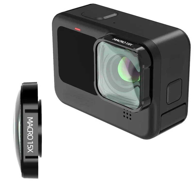 Macro 15X HD Lens Filter for G - огляд і ціна Gopro Action Camera Hero 12 Black