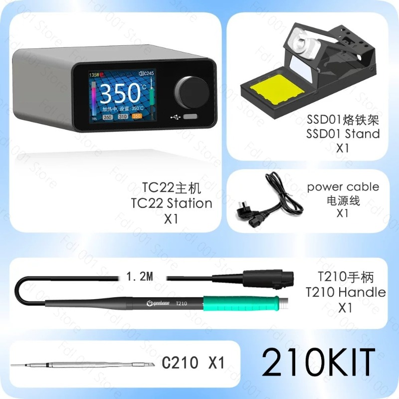240W Soldering Station Kit wit - огляд і ціна Electronics Repair Kit With Soldering Iron