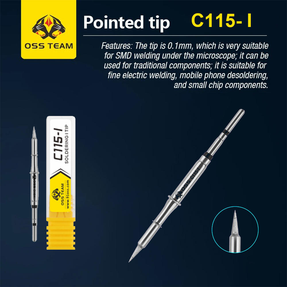OSS TEAM C115 I/IS/K Soldering - огляд і ціна Electronics Repair Team