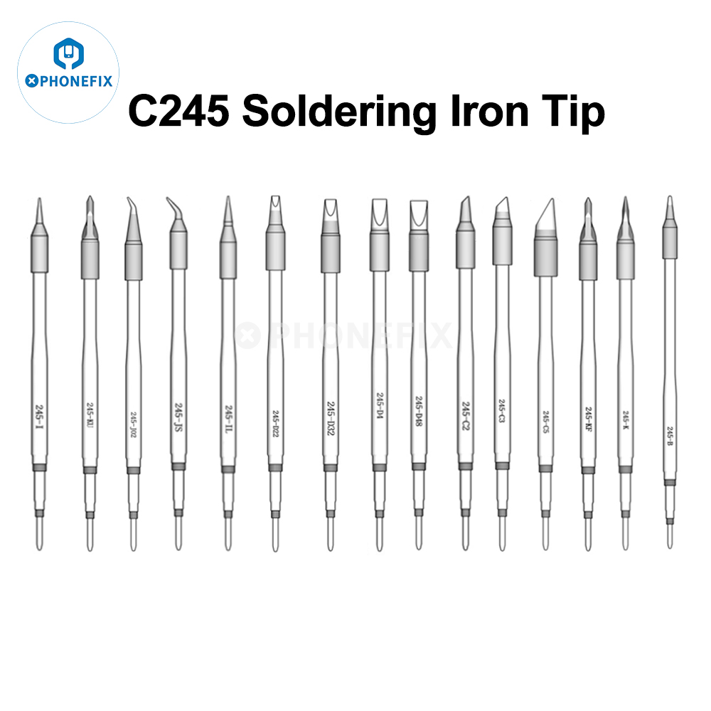 OEM C245 C470 Series Tips C245 - огляд і ціна Electronics Repair Kit With Soldering Iron