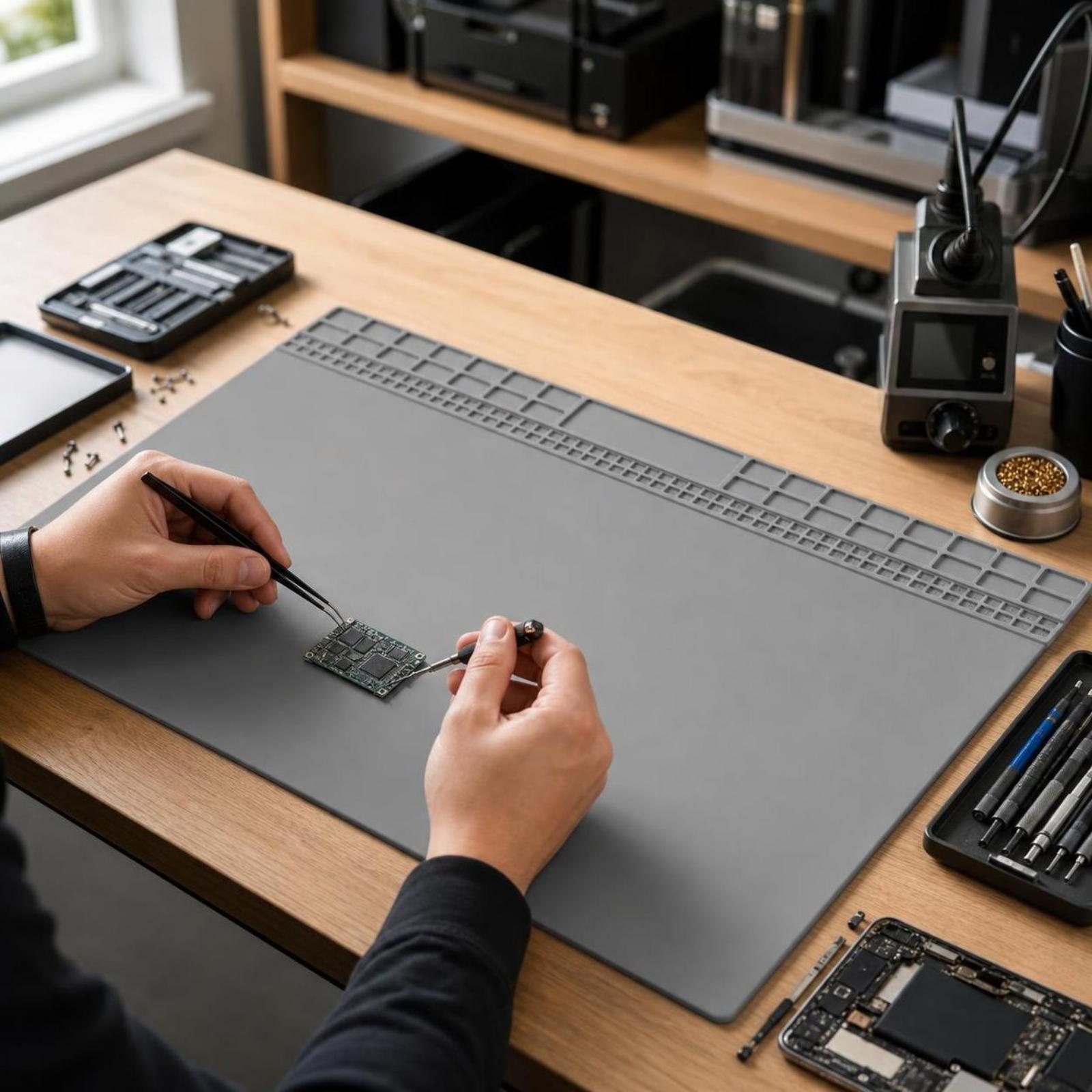 Heat Resistant Silicone Mat fo - огляд і ціна Electronics Repairs